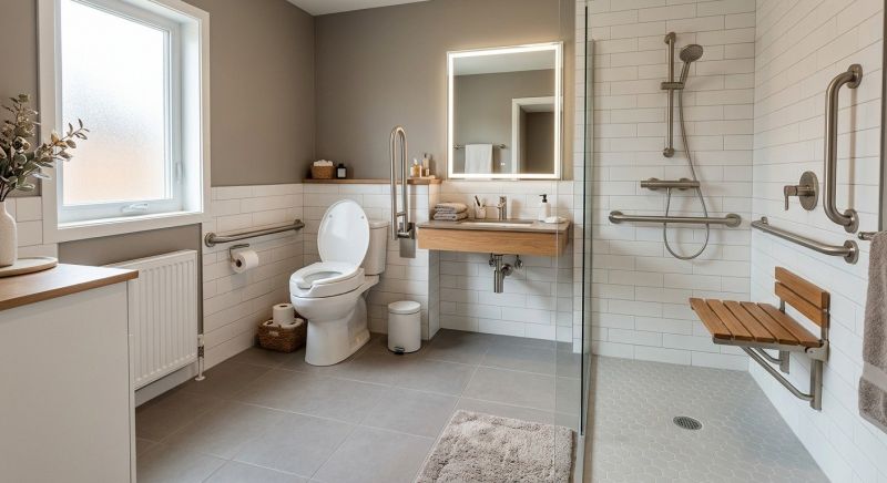 Bathroom Enlargement detail