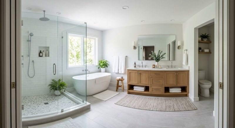 Bathroom Enlargement detail