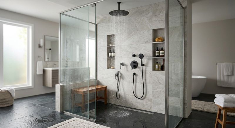 Shower Renovation detail